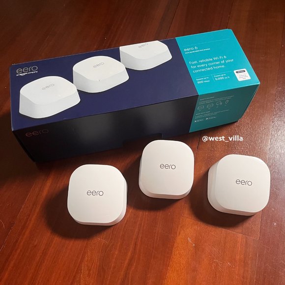 Eero 6 dual-band mesh Wi-Fi 6 system with built-in Zigbee smart home hub - Picture 3 of 7